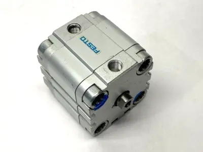 Used FESTO PNEUMATIC COMPACT CYLINDER 40MM BORE 15MM STROKE 156005 Pneumatic Cylinders | Maverick Industrial Sales #1100612