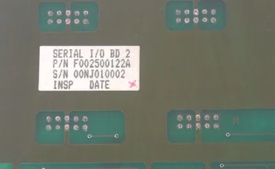 NEW XYZ ELECTRONICS / RAPISTAN F0025-00122A SERIAL I/O BOARD F002500122A