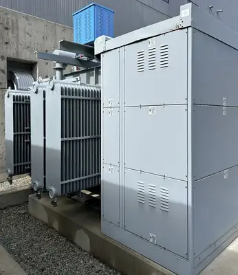 PROLEC 3000 kVA Oil Filled Transformer, 4160 pri. volts, 600/346 sec. volts