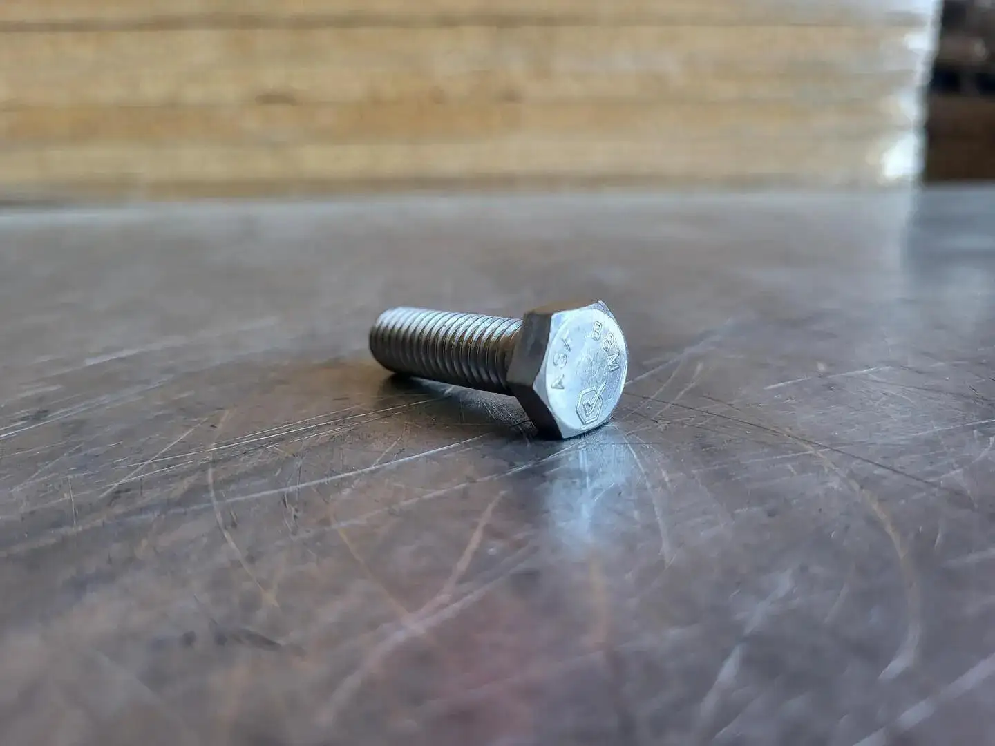 3/8" x 1.3" Stainless Steel Full Threaded Hex Bolts