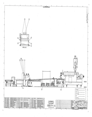 66" Wide Cincinnati Milacron Horizontal Sheet Line Downstream, New In 2012