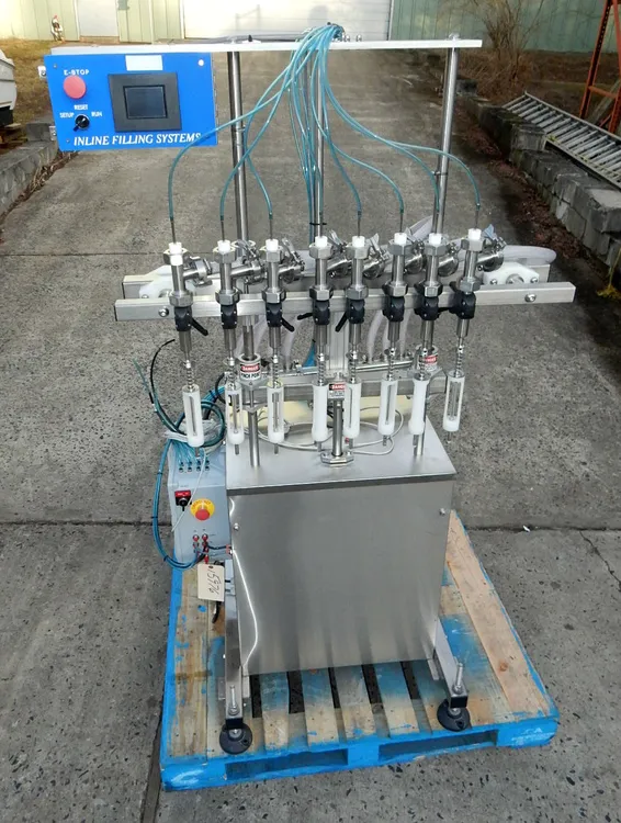 Used INLINE FILLING SYSTEMS 8 STATION Washers | Champion Trading Corporation #424753