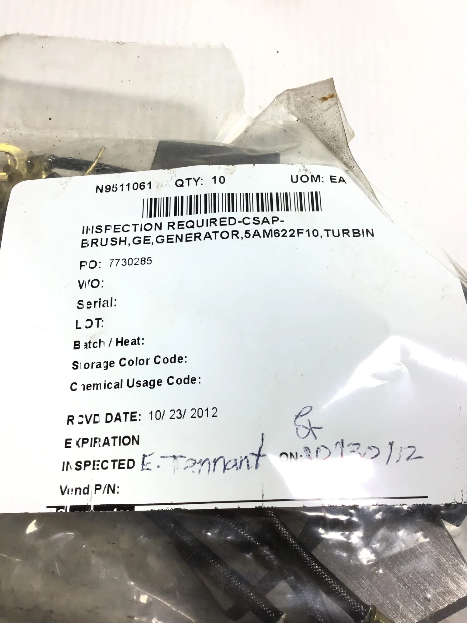 5AM622F10 Generator Carbon Brush (Lot of 10)