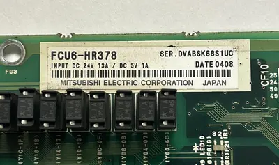 Used MITSUBISHI FCU6-HR378 I/O Boards & Replacement Parts | Surplus Asset Holdings #1218313