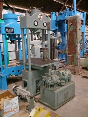 75 Ton HPM 4-Post Hydraulic Press; S/N 41-240;