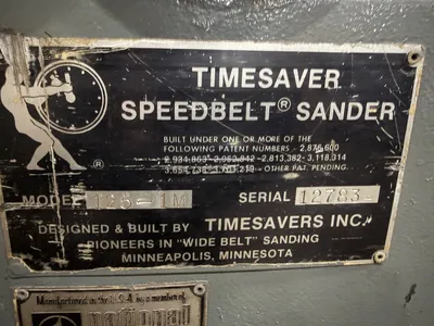 TIMESAVERS 125-1M Wide Belt Sanders | Westbrook Engineering (6)