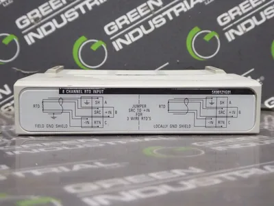 Westinghouse Emerson 5X00121G01 Ovation 8 Channel RTD Input Module Rev. 05 Used