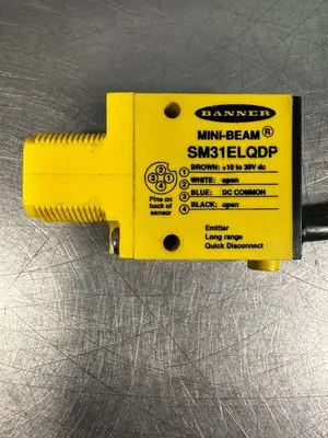 Banner Mini Beam Sensor SM31ELQDP +10 to 30V Dc (5.3.3)