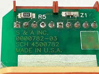 Used SAUNDERS & ASSOCIATES 2800 CMOS LOADCARD Misc Industrial Equipment | Maverick Industrial Sales #1108153