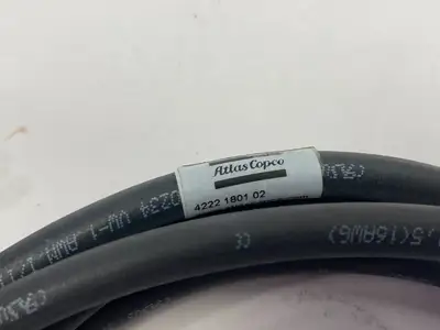 Used ATLAS COPCO DOUBLE ENDED POWER CORDSET W/ HARTING 19300061540 HOOD Cable & Wire | Maverick Industrial Sales #1106345