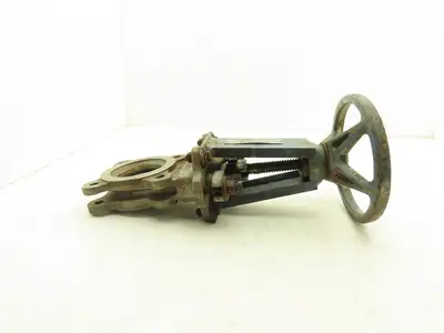 DeZurik 9259809 3" Knife Gate Valve 304 SS Rising Stem Fig. 825