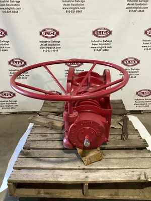 WALWORTH Figure # 172713 12” Iron Plug Valve 200 CWP Gear Operated