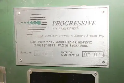 PROGRESSIVE TECHNOLOGIES HONE: STOCK #11929