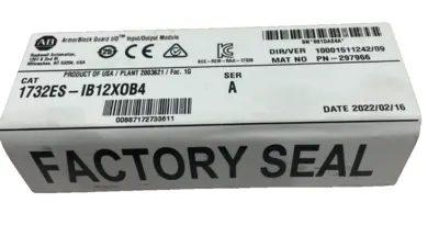 ALLEN BRADLEY 1732ES-IB12XOB4 INPUT/OUTPUT MODULE 1732ESIB12XOB4 NEW, SURPLUS