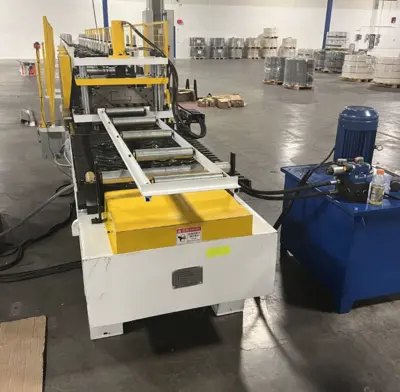 Facia Gutter Cold Roll Forming Machine Florida