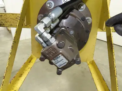 Hoosier Crane Frame Chassis Rotator RV Trailer Hydraulic 230/480V 3Ph 2000lbs