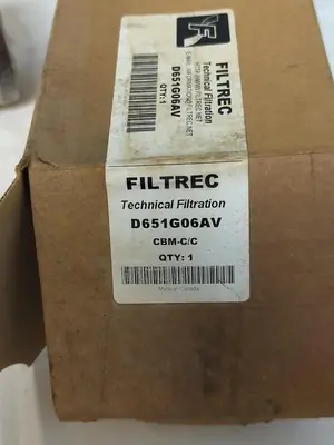 New | in-Stock FILTREC D651G06AV Filters Ohio US | Surplus Asset Holdings #1236943