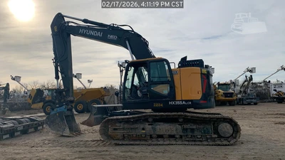 Used 2024 HYUNDAI HX355A LCR Crawler Excavators Texas US | National Equipment Dealers #1422284
