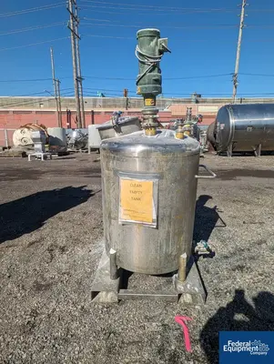 USED Custom Metalcraft 115 Gal Custom Metalcraft Mix Tank, S/S