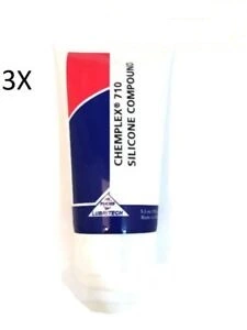 Used _UNKNOWN_ 3X Grease Fuser Film Sleeve Installation Chemplex 710 HP Lexmark Canon D 5.3 OZ Chemicals, Fluids & Lubes Oklahoma US | Wide Image Solutions #1529245