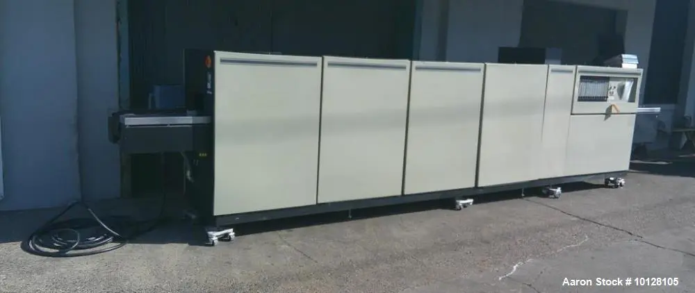 Used BTU International VM92-8-96N44 Electric Belt Furnace | 8-Zone High Temperature Conveyor Furnace