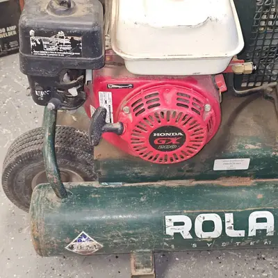 Rolan Air Compressor with Honda GX Motor-works