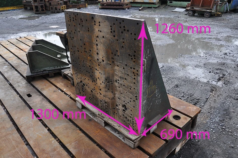Clamping bracket 1300 x 1260 x 690 mm