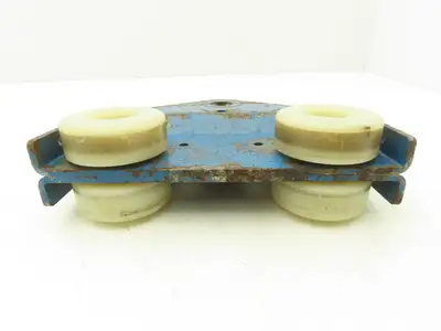Gorbel 1/2 Ton Bridge Crane Hoist Push Trolley 1000Lb 3"Wheels *No Pin*