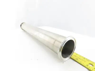 2" Flanged Stainless Steel Straight Pipe Fitting 16"