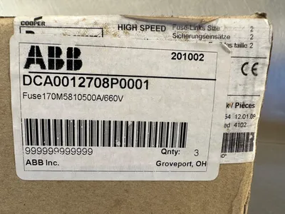 Used Bussmann 170M5810D Fuses | Palmetto Automation #1149512