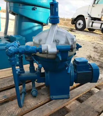 Alfa-Laval MAB 103B-24-60 oil purifier, SS bowl.