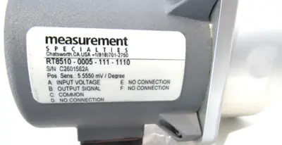 NEW MEASURMENT SPECIALTIES RT8510-0005-111-1110 TRANSDUCDER RT851000051111110
