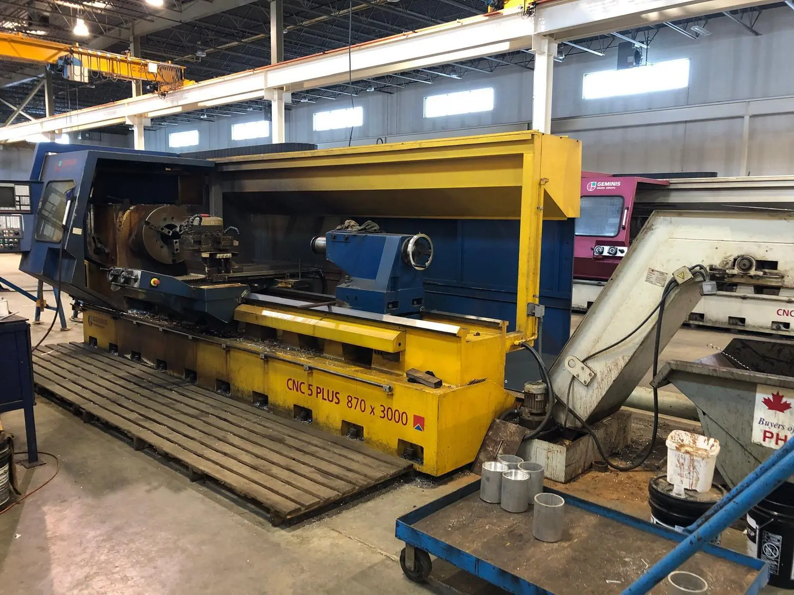 USED 1998 GEMINIS CNC 5 Plus 870X3000