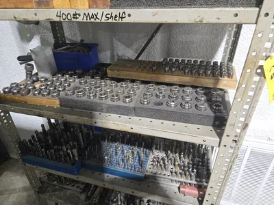 Shelf and Contents; Mill Tooling