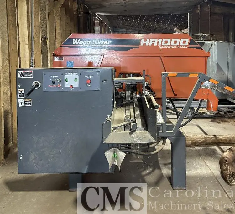 Used 2023 WOOD-MIZER HR1000 2-HEAD RESAW Sawmill Resaws North Carolina US | CAROLINA MACHINERY SALES #1540125
