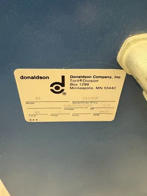 Used DONALDSON TORIT 64 Dust Collectors South Carolina US | ESS Industrial Equipment Sales #1705228