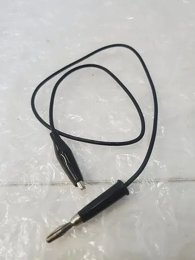 TEST LEAD CONNECTOR WITH MINIGATOR CLIP TO BANANA PLUG
