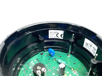 USED EATON STACKLIGHT ACOUSTIC MODULE CONTINUOUS OR PULSE 70MM BLACK, 24V