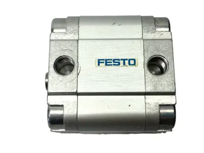 Used FESTO PNEUMATIC COMPACT CYLINDER 40MM BORE 15MM STROKE 156005 Pneumatic Cylinders | Maverick Industrial Sales #1100612