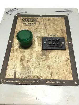Meco Volumetric Feeder Control Panel