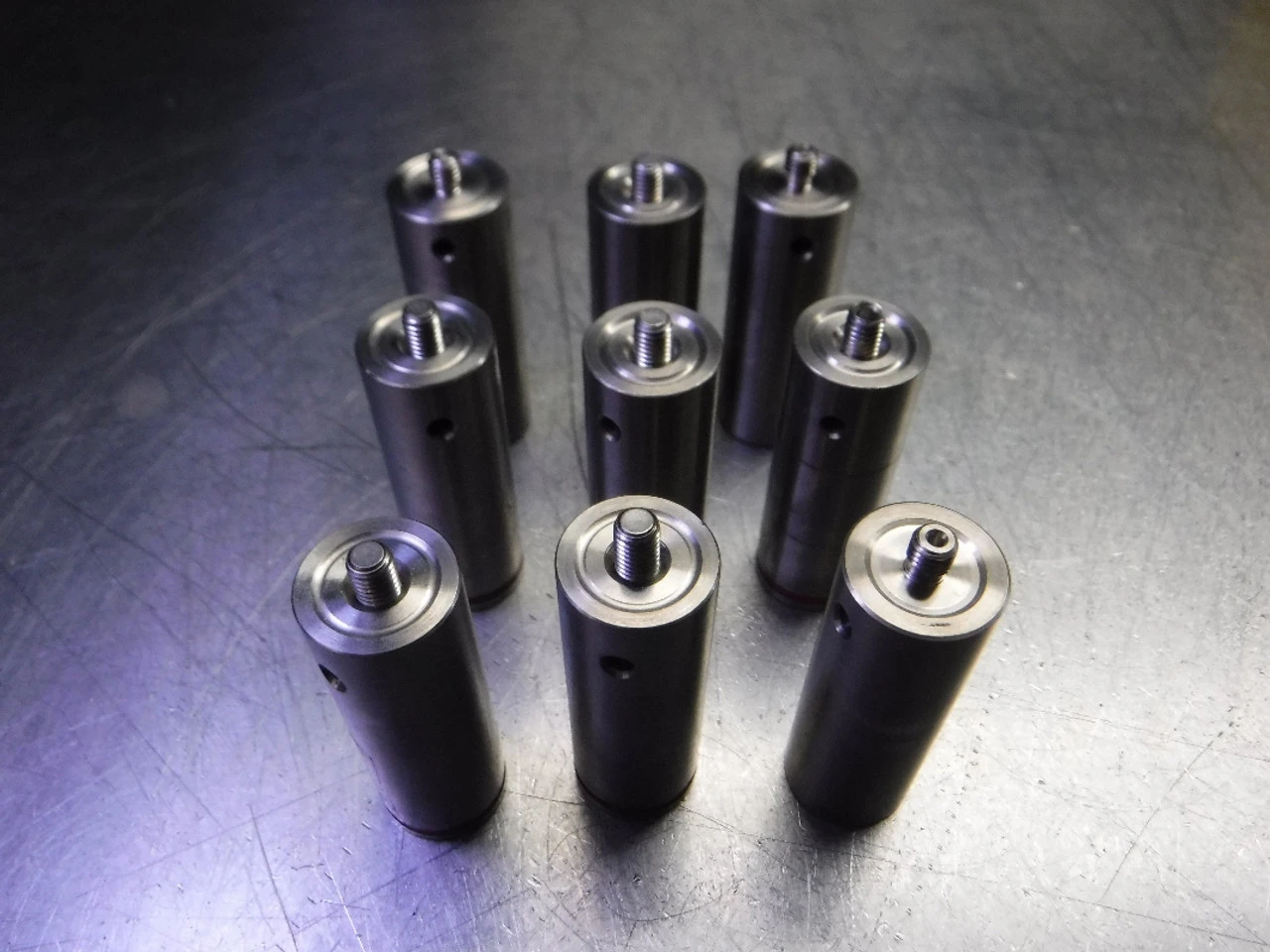 Lot Of 9 ITP/Renishaw/Zeiss M5 17.6mm Aluminum Extension 50mm L (LOC2947B)