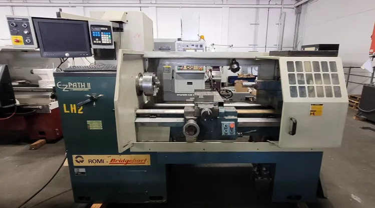 Used 1995 BRIDGEPORT ROMI EZ PATH II Engine Lathes Kentucky US | Machinery Central #1277854