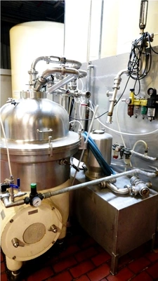 Westfalia SB 60-06-076 clarifier centrifuge, 316SS.