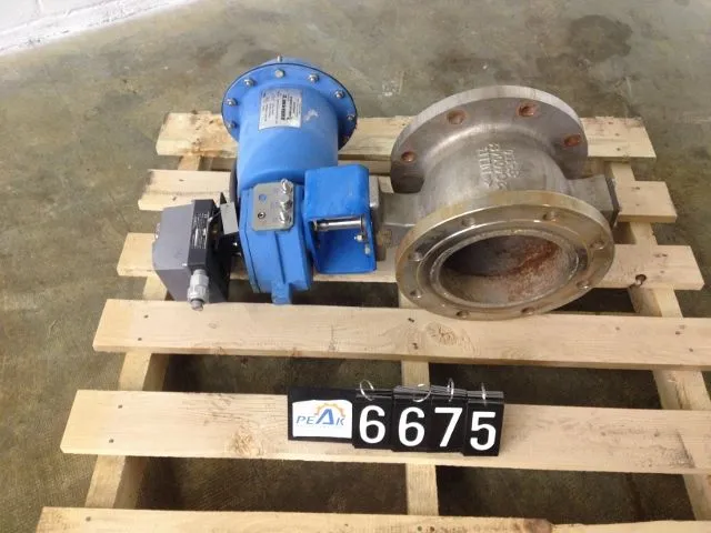 Neles Jamesbury 8"-150 V-Ball Control Valve