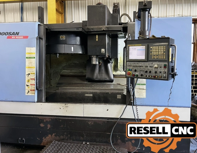 Used 2008 Doosan MV4020 Vertical Machining Centers Florida US | Resell CNC #1234064