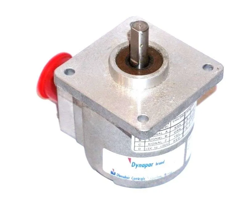USED DANAHER CONTROLS DYNAPAR 62515000001 ENCODER 3/8" SHAFT