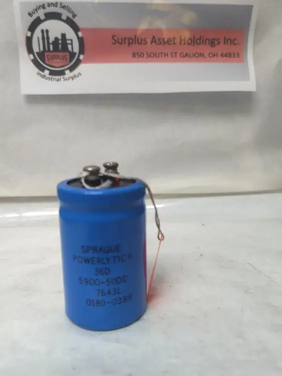 Used SPRAGUE 36D Miscellaneous Equipment (Electrical & Power) Ohio US | Surplus Asset Holdings #1245484
