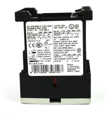USED SIEMENS 3RT1015-1AK62
