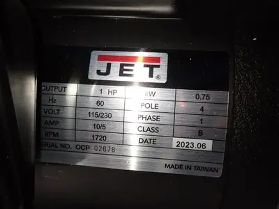 Jet 1 Hp Motor