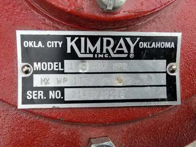 USED KIMRAY 1.5 SGT OPR